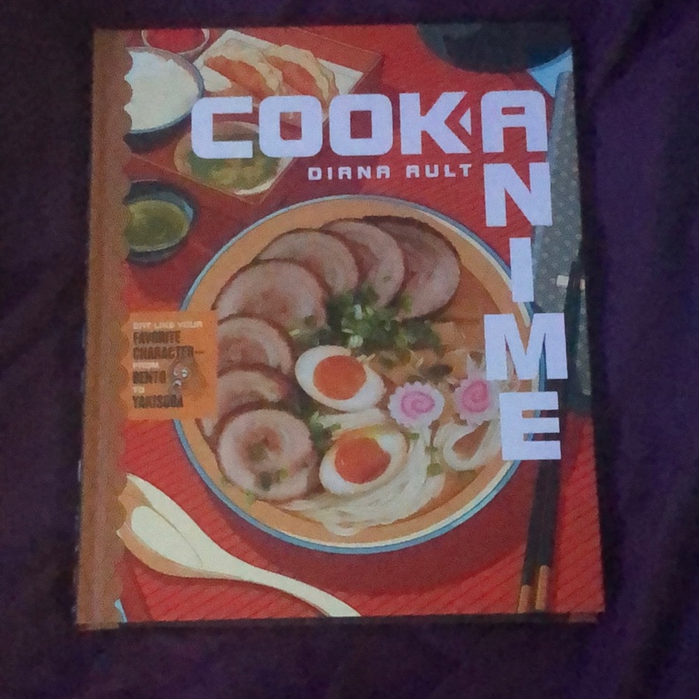 NWOT Anime Cookbook